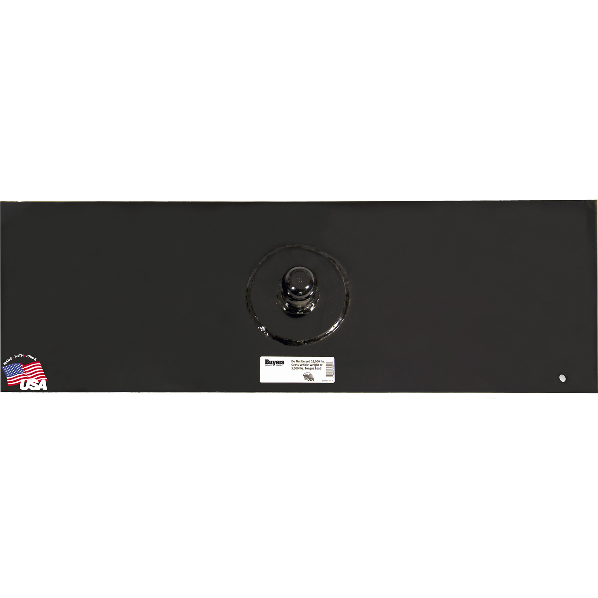 Buyers Products, 42x13-1/2in. Gooseneck Hitch Plate - 2-5/16in. Ball, Model# G9542